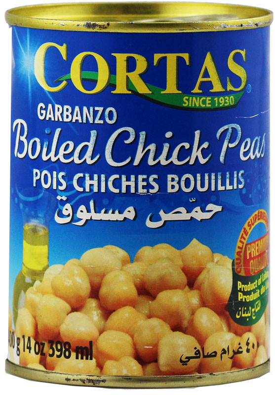 Chickpeas boiled
