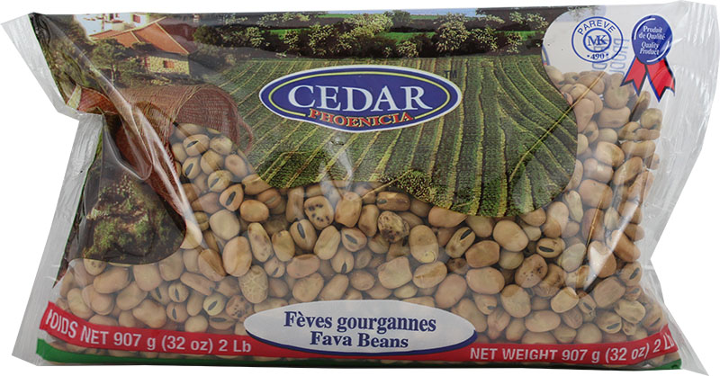 Dried fava beans small