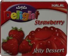 Halal Strawberry Jello
